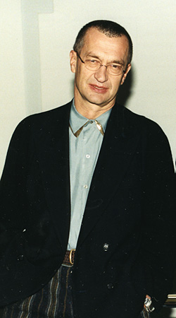 Wim Wenders bei der Präsentation von "Am Ende der Gewalt" im Hamburger Hotel Atlantic (1997) Wim Wenders