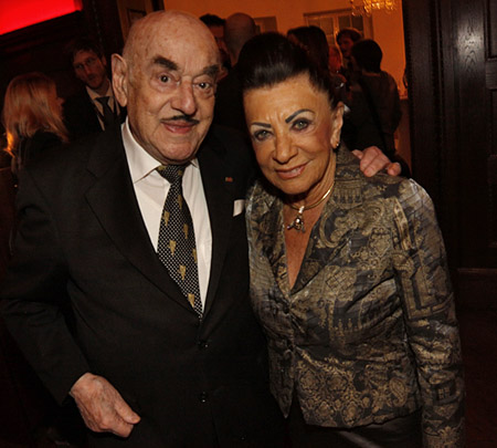 Artur und Maria Brauner beim Berlinale-Empfang des Deutschen Filminstituts - DIF am 14. Februar 2012 Maria Brauner