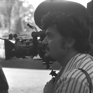 Michael Ballhaus bei den Dreharbeiten zu "Fassbinder produziert: Film Nr. 8" Fassbinder produziert: Film Nr. 8