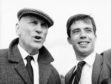 Bernhard Minetti, Bruno Dietrich (v.l.n.r.) in "Es" (1965/66) Es