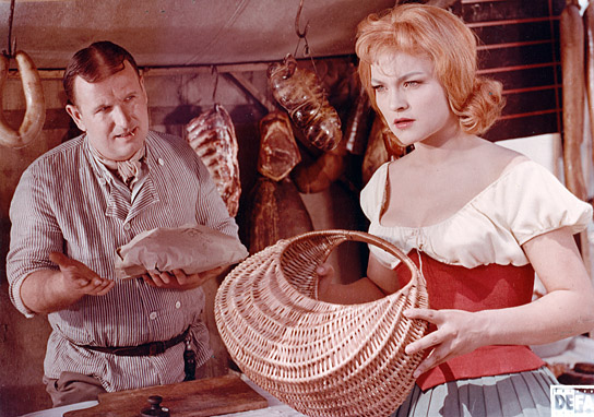 Günther Simon, Eva-Maria Hagen in "Das Kleid" (1961/1991) "Das Kleid"; Quelle: DEFA-Stiftung, © DEFA-Stiftung, Eberhard Daßdorf