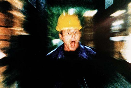 Konstantin Graudus in "Staplerfahrer Klaus - Der erste Arbeitstag" (2001) "Staplerfahrer Klaus - Der erste Arbeitstag", Quelle: KurzFilmAgentur Hamburg