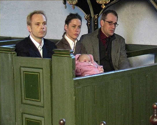 Ole Schlosshauer, Susanne Wolff, Stephan Schad (v.l.n.r.) in "Swinger Club" (2005/06) Swinger Club, Quelle: Ventura, DIF
