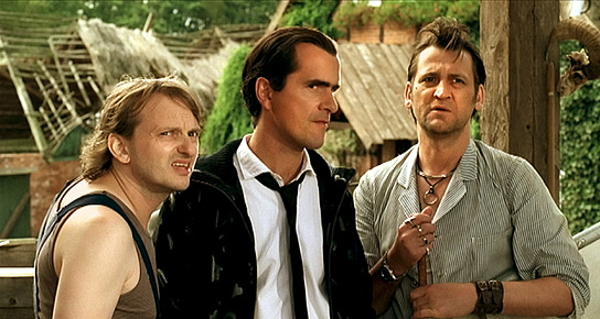 Milan Peschel, Christoph Maria Herbst, Ingo Naujoks (v.l.n.r.) in "Hände weg von Mississippi" (2006/07) Hände weg von Mississippi, Quelle: Delphi, DIF