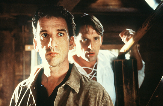Heio von Stetten (vorne), Max Tidof (hinten) in "Dich schickt der Himmel" (2000/01) Dich schickt der Himmel
