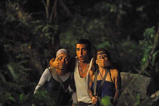 Pegah Ferydoni, Elyas M`Barek, Josefine Preuß (v.l.n.r.) Türkisch für Anfänger