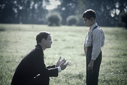 Itay Tiran, Andrzej Tkacz (v.l.n.r.) in "Lauf, Junge, lauf!" (2012/13) Lauf, Junge, lauf!, © Hagen Keller, NFP