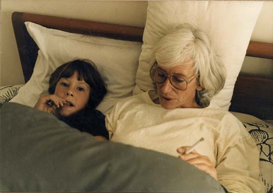 David Sieveking als Siebenjähriger, Margarete "Gretel" Sieveking (Quito, 1985) Vergiss mein nicht