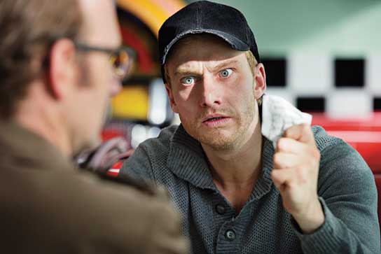 Alexander Fehling (rechts) in "Buddy" (2013) Buddy, Quelle: Warner Bros., DIF, © herbX film, Warner Bros., Marco Nagel