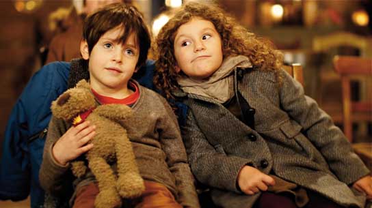 Ezra Finzi, Sarah Strelocke in "Aschenbrödel und der gestiefelte Kater" (2012/13) Aschenbrödel und der gestiefelte Kater, Quelle: Märchenfilm, DIF