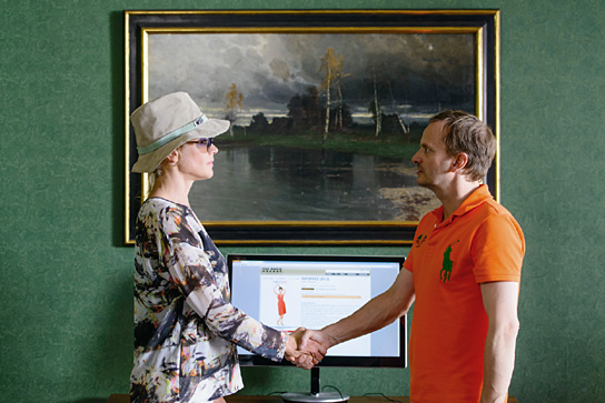 Marie Bäumer, Milan Peschel in "Irre sind männlich" (2013/14) Irre sind männlich, © 2014 Constantin Film Verleih GmbH, Stefan Erhard
