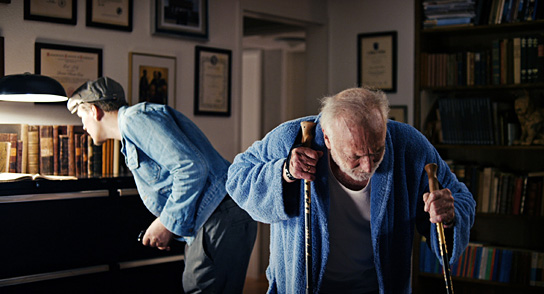 Georg Friedrich, André Wilms (v.l.n.r.) in "Über-Ich und Du" (2013/14) Über-Ich und Du, Quelle: Piffl Medien, DIF, © Komplizenfilm