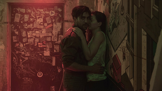 Elyas M'Barek, Hannah Herzsprung in "Who Am I - Kein System ist sicher" (2013/14) Who Am I - Kein System ist sicher, © 2014 Sony Pictures Releasing GmbH