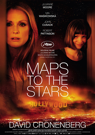 Filmplakat von "Maps to the Stars" (2013/14) Maps to the Stars, © MFA+ FilmDistribution e.K.