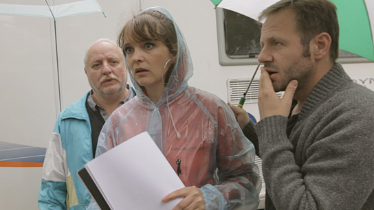 Maciej Sykala, Laura Tonke, Samuel Finzi (v.l.n.r.) in "Worst Case Scenario" (2012-14) Worst Case Scenario, © Kawe Vakil