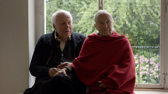 Gottfried Böhm, Elisabeth Böhm in "Die Böhms - Architektur einer Familie" (2013/14) Die Böhms - Architektur einer Familie, © Lichtblick Film, Foto: M. Staerkle Drux
