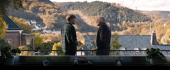 Sebastian Hülk, Hanns Zischler (v.l.n.r.) in "Auf einmal" (2014-16) "Auf einmal", © Emre Erkmen, 2015 EEE Productions