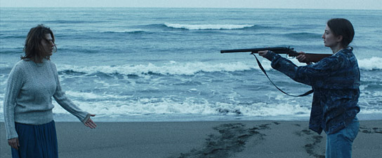 Flonja Kodheli, Alba Rohrwacher (v.l.n.r.) in "Sworn Virgin" (2014/15) "Sworn Virgin", Quelle: drei-freunde Filmverleih, DIF