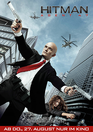 Filmplakat von "Hitman: Agent 47" (2014/15) Hitman: Agent 47, Twentieth Century Fox, DIF, © 2015 Twentieth Century Fox