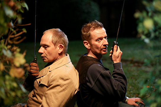 Michael Lott, Michael Kessler (v.l.n.r.) in "Schmidts Katze" (2014/15) Schmidts Katze, © MFA+ FilmDistribution e.K.