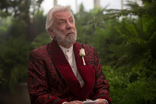 Donald Sutherland in "Die Tribute von Panem - Mockingjay Teil 2" (2014/15) "Die Tribute von Panem - Mockingjay Teil 2", © StudioCanal GmbH, Murray Close