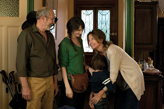 Féodor Atkine, Judith Chemla, Marie Rivière (v.l.n.r.) in "Dieses Sommergefühl" (2014/15) "Dieses Sommergefühl", © Rendezvous Filmverleih, Claire Nicol 2014
