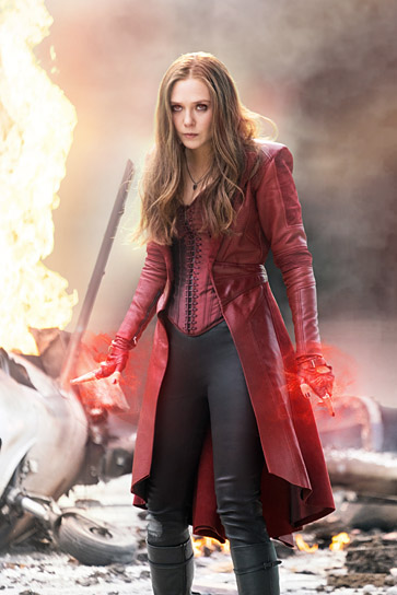Elizabeth Olsen in "The First Avenger: Civil War" (2015/16) The First Avenger: Civil War, © Marvel 2016, Foto: Zade Rosenthal