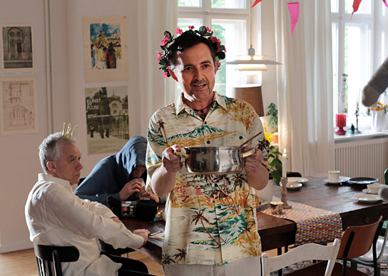 Patrice-Luc Doumeyrou (links), Harald Schrott (vorne) in "Hey Bunny" (2013-16) "Hey Bunny", Quelle: HotCouple GbR, DIF, © Christian Schulz