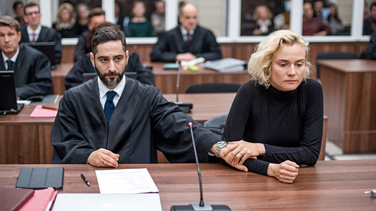 Denis Moschitto (vorne), Diane Kruger in "Aus dem Nichts" (2017) Aus dem Nichts, © 2016 Bombero International, Warner Bros. Ent.