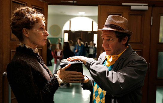Andrea Sawatzki, Johannes Zeiler in "Hilfe, ich hab meine Eltern geschrumpft" (2017) "Hilfe, ich hab meine Eltern geschrumpft", Quelle: Sony Pictures Releasing, DIF