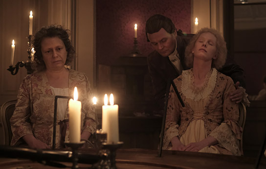 Devid Striesow, Susanne Wuest (rechts) in "Licht" (2017) "Licht", Quelle: Farbfilm Verleih, DIF, © Christian Schulz, Geyrhalter Filmproduktion, LOOKS Filmproduktionen