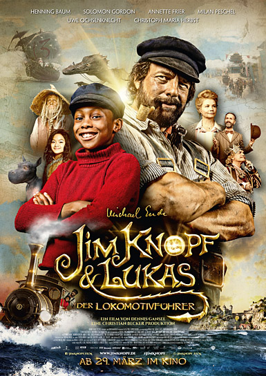 Filmplakat von "Jim Knopf und Lukas der Lokomotivführer" (2018) "Jim Knopf und Lukas der Lokomotivführer", Quelle: Warner Bros. Pictures Germany, DIF, © 2018 Warner Bros. Ent.