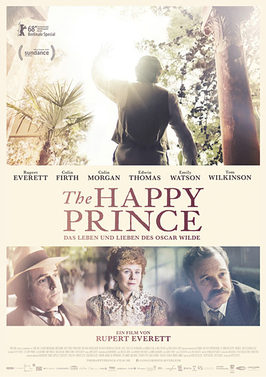 Filmplakat von "The Happy Prince" (2017) "The Happy Prince", Quelle: Concorde Filmverleih, DIF, © 2018 Concorde Filmverleih GmbH