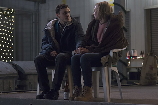 Franz Rogowski, Sandra Hüller in "In den Gängen" (2018) "In den Gängen", Quelle: Zorro Filmverleih, DIF, © Sommerhaus Filmproduktion