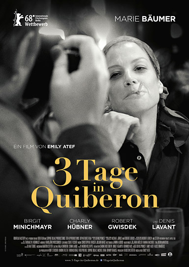 "3 Tage in Quiberon", Quelle: Prokino Filmverleih, DIF, © 2018 Prokino Filmverleih GmbH