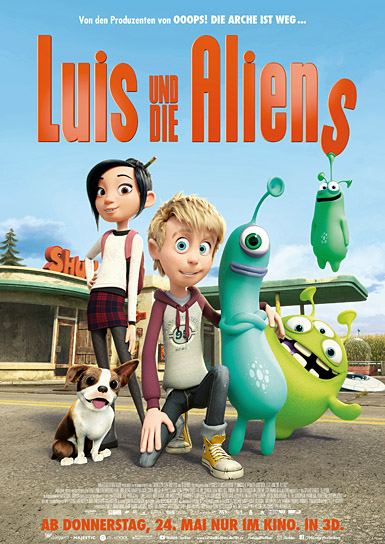 Filmplakat von "Luis & die Aliens" (2018) "Luis & die Aliens", Quelle: Majestic Filmverleih, DIF