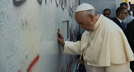 Papst Franziskus in "Papst Franziskus - Ein Mann seines Wortes" (2018) "Papst Franziskus - Ein Mann seines Wortes", © 2018 CTV, Célestes, Solares, Neue Road Movies, Decia, PTS ART's Factory