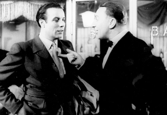 Johannes Heesters, Theo Lingen (v.l.n.r.) in "Es fing so harmlos an" (1944) "Es fing so harmlos an"