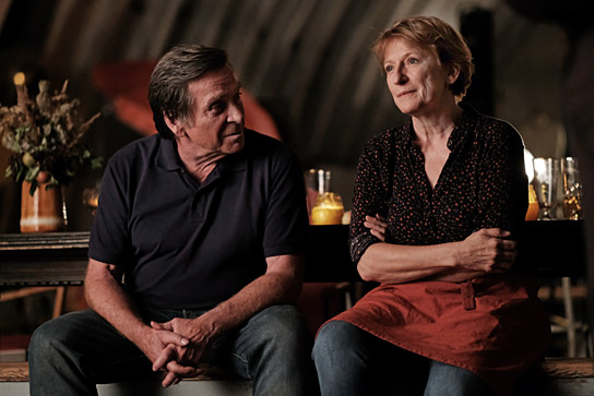 Elmar Wepper, Dagmar Manzel in "Grüner wird's nicht" (2018) "Grüner wird's nicht", Quelle: Majestic Filmverleih, DIF, © Christian Schulz, Majestic