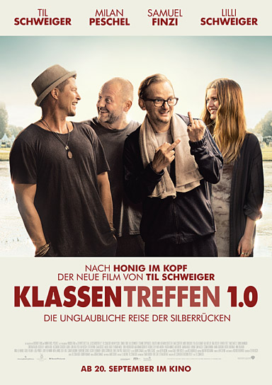 Filmplakat von "Klassentreffen 1.0 - Die unglaubliche Reise der Silberrücken" (2018) "Klassentreffen 1.0 - Die unglaubliche Reise der Silberrücken", Quelle: Warner Bros. Pictures Germany, DIF, © 2018 Warner Bros. Ent.