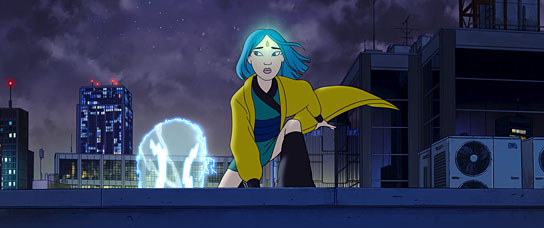 "Electric Girl", Quelle: Farbfilm Verleih, DFF, © NiKo Film, Lunanimé