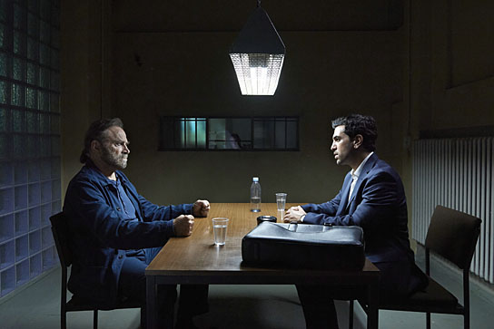 Franco Nero, Elyas M'Barek (v.l.n.r.) in "Der Fall Collini" (2019) "Der Fall Collini", Quelle: Constantin Film Verleih, DIF, © 2019 Constantin Film Verleih GmbH, Edith Held