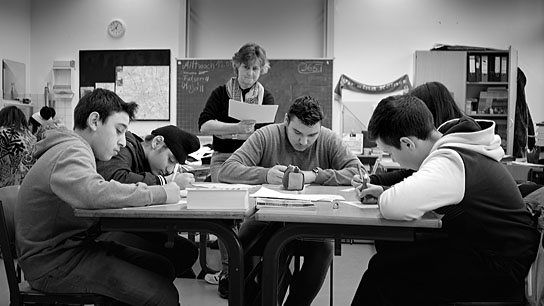 "Klasse Deutsch", Quelle: W-film, DIF, © W-film, Florian Heinzen-Ziob und Georg Heinzen GbR