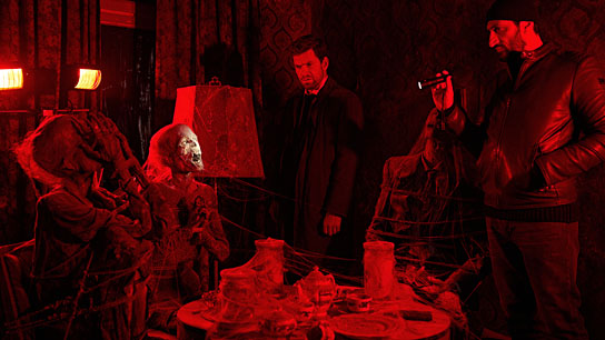 Nikolaj Lie Kaas, Fares Fares (v.l.n.r.) in "Verachtung" (2019) "Verachtung", Quelle: NFP marketing & distribution*, DIF, © Zentropa, Henrik Ohsten