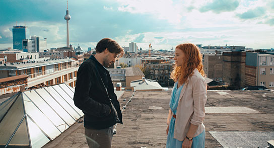Jeremy Mockridge, Marleen Lohse in "Cleo" (2019); Quelle: Weltkino Filmverleih, DFF, © Detailfilm, Janine Marold