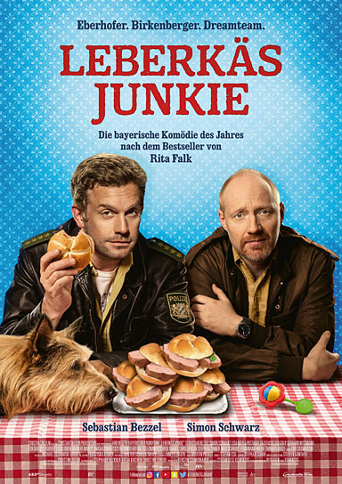 Filmplakat von "Leberkäsjunkie" (2019); Quelle: Constantin Film Verleih, DFF, © 2019 Constantin Film Verleih GmbH