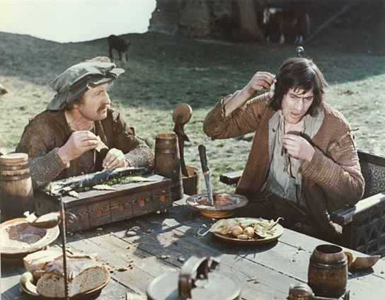 Franciszek Pieczka, Winfried Glatzeder (v.l.n.r.) in "Till Eulenspiegel" (1974) Franciszek Pieczka, Winfried Glatzeder (v.l.n.r.) in "Till Eulenspiegel" (1974); Quelle: DFF, © DEFA-Stiftung