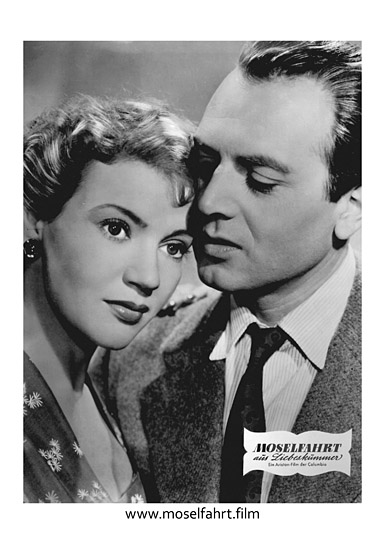 Renate Mannhardt, Will Quadflieg in "Moselfahrt aus Liebeskummer" (1953)