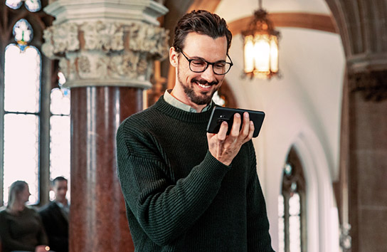 Florian David Fitz in "Das perfekte Geheimnis" (2019); Quelle: Constantin Film Verleih, DFF, © 2019 Constantin Film Verleih GmbH, Lucia Faraig