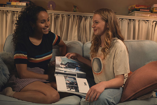 Kristin Alia Hunold, Luna Wedler (v.l.n.r.) in "Dem Horizont so nah" (2019) Kristin Alia Hunold, Luna Wedler (v.l.n.r.) in "Dem Horizont so nah" (2019); Quelle: StudioCanal, DFF, © StudioCanal GmbH, Tom Trambow